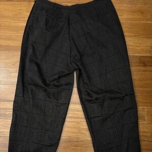 Unique vintage black pants